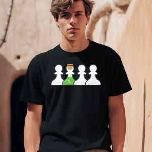 Chess Von Doom Wearing Poison Pawn Shirt