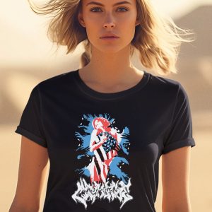 City Morgue Merch Store My Bloody America Flag Shirt