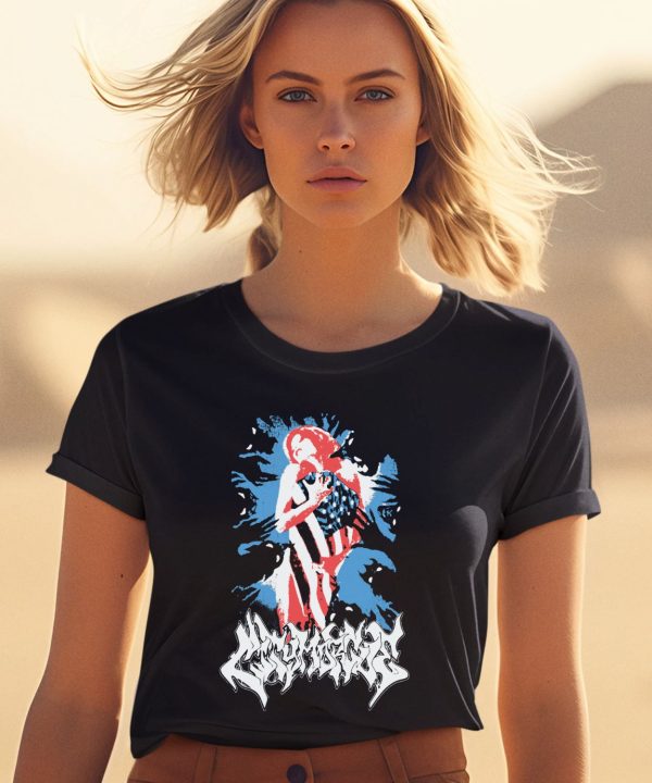 City Morgue Merch Store My Bloody America Flag Shirt