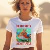 Head Empty Heart Full Bunny Shirt