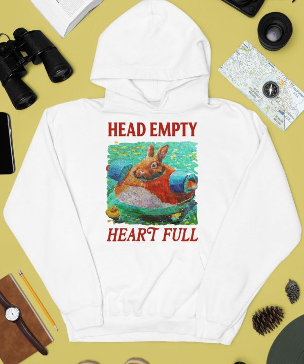 Head Empty Heart Full Bunny Shirt4