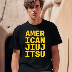 Jake Shields Wearing American Jiu Jitsu Shirt