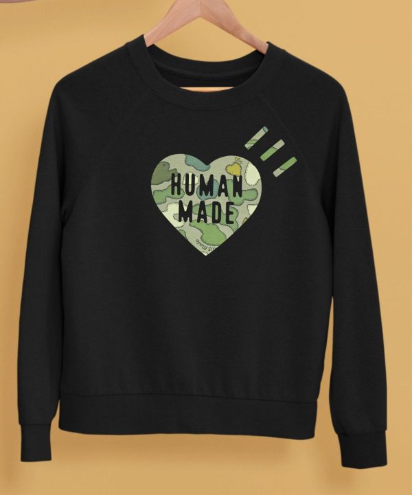 Kaws X Human Made Merch Store Camo Shirt5