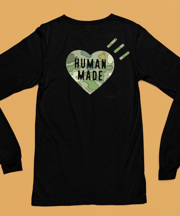 Kaws X Human Made Merch Store Camo Shirt6