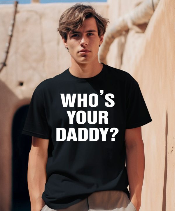 Paul Pierces Wearing Whos Your Daddy Shirt0