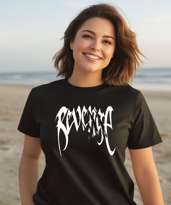Revenge X City Morgue Merch Store Revenge Arch Logo Shirt3
