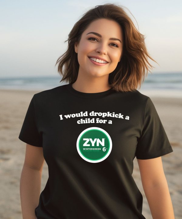 Shopillegalshirts I Would Dropkick A Child For A Zyn Wintergreen Shirt3
