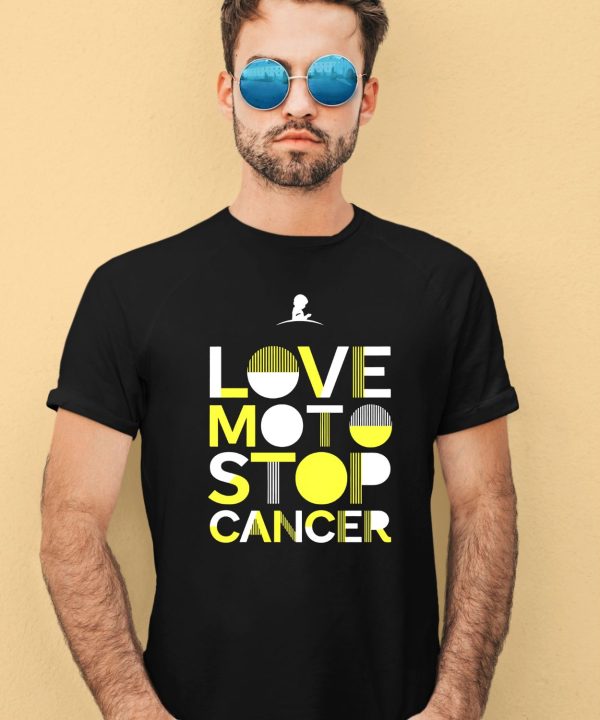 Supermotocross Love Moto Stop Cancer Shirt2