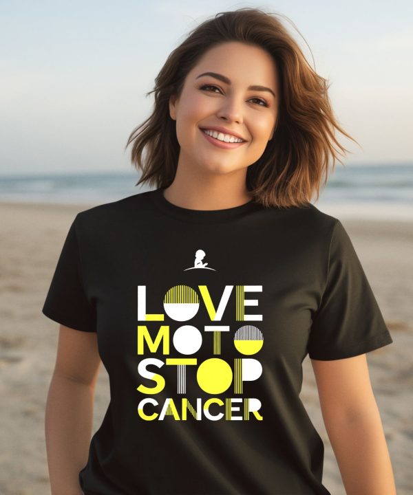 Supermotocross Love Moto Stop Cancer Shirt3