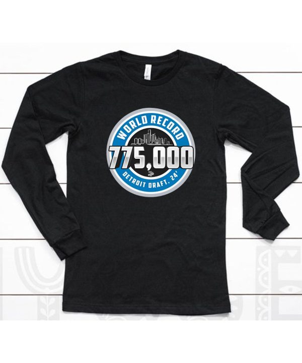 Woodwardsports World Record 775000 Detroit 2024 Shirt6