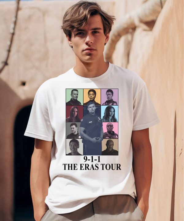 9 1 1 The Eras Tour Shirt0