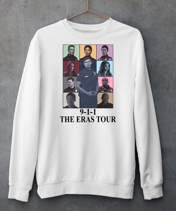 9 1 1 The Eras Tour Shirt5