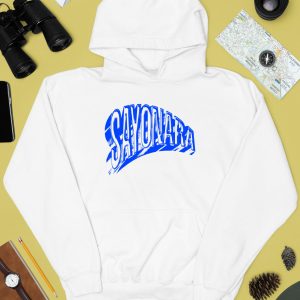 Alvaro Diaz Sayonara Metallic Logo Hoodie