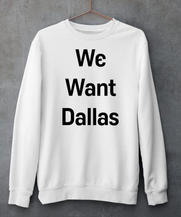 Anthony Edwards Wearing We Want Dallas Shirt5