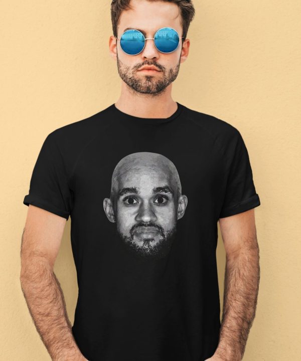 Bald Derrick White Funny Face Boston Shirt1