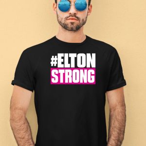 Bayley Wearing Eltonstrong Shirt