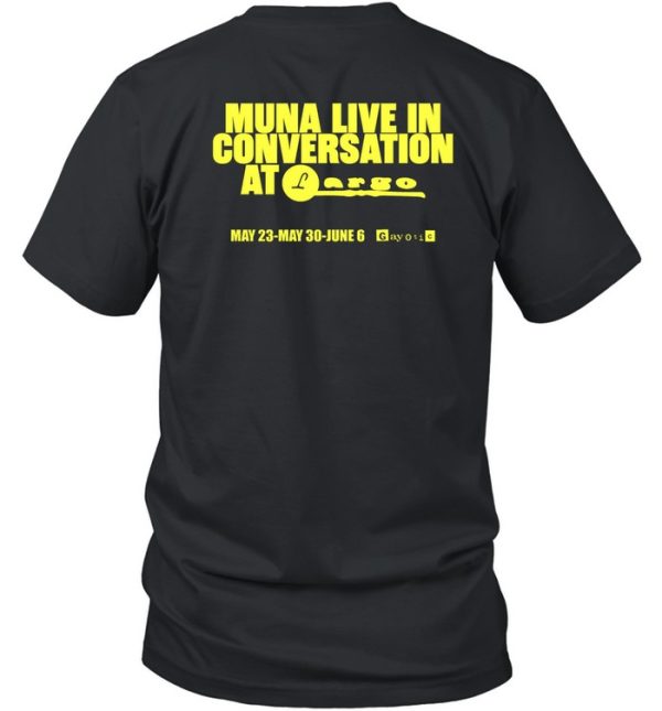 Become Gay Muna Live In Conversation At Largo Shirt0
