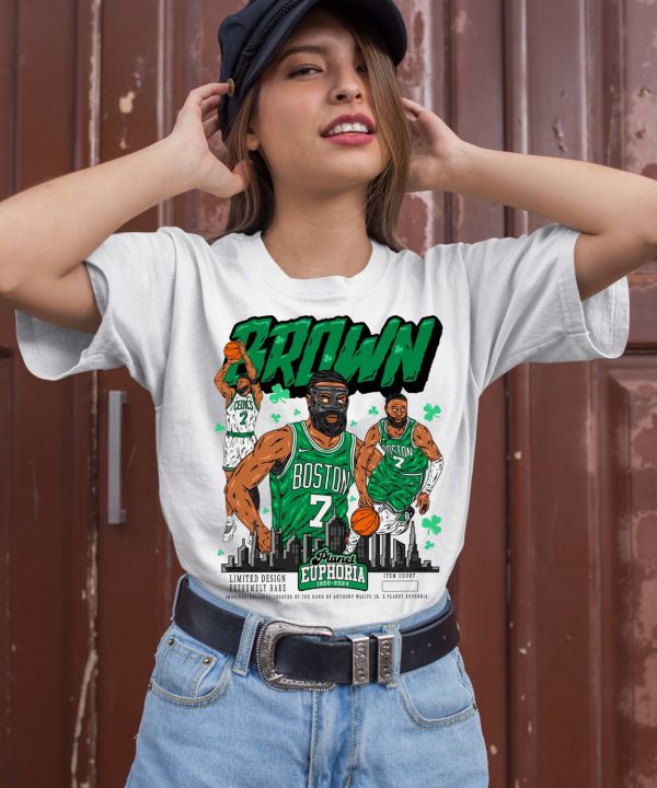 Boston Celtics Jaylen Brown Planet Euphoria Shirt