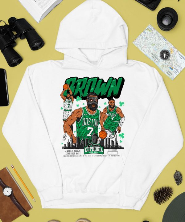 Boston Celtics Jaylen Brown Planet Euphoria Shirt4