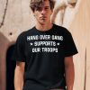 Charity Support Our Troops Shirt0
