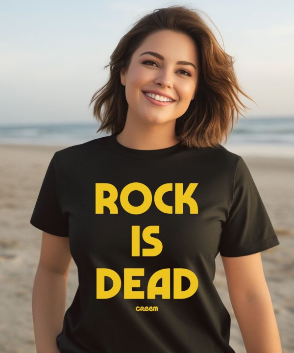 Creem Store Rock Is Dead Shirt3