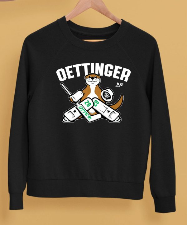 Dallas Hockey Jake Oettinger Otter Shirt5