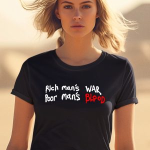 Dinero Jones Rich Mans War Poor Mans Blood Shirt