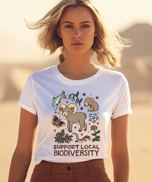 Drawnbynana Store Support Local Biodiversity Shirt1