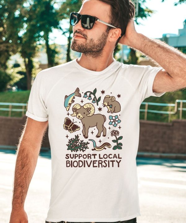 Drawnbynana Store Support Local Biodiversity Shirt3