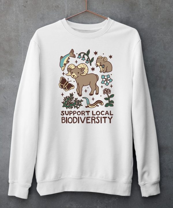 Drawnbynana Store Support Local Biodiversity Shirt5