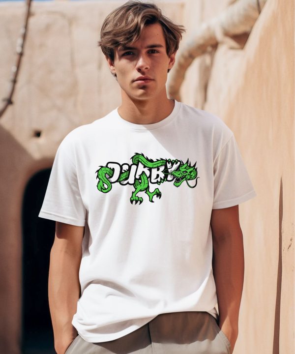 Dubby Store Green Dragon Shirt0