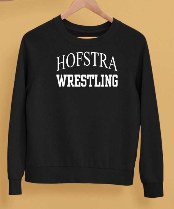 Dwayne Johnson Wearing Hofstra Wrestling Shirt5