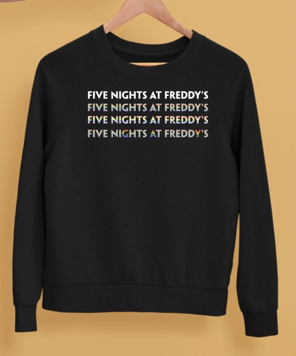 Five Nights At Freddys Lgbt Flag Shirt5