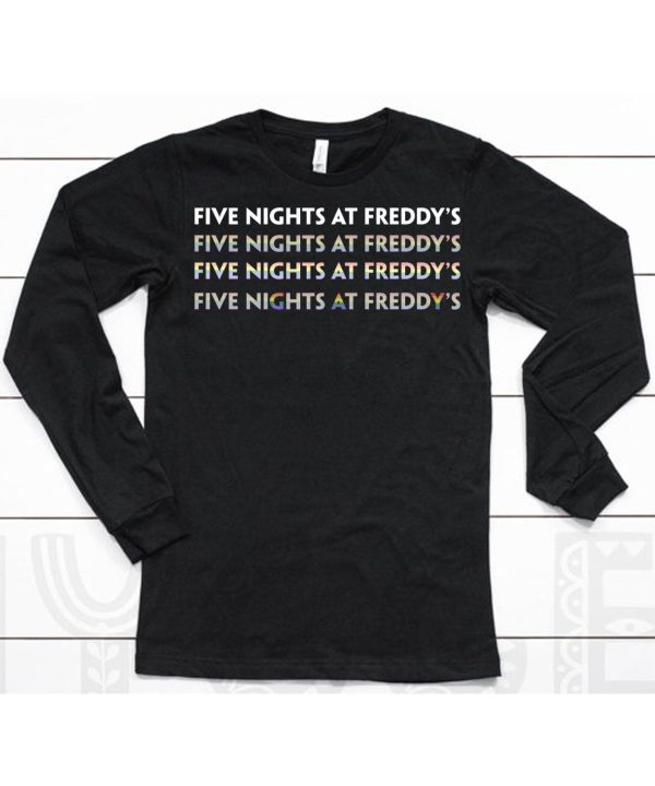 Five Nights At Freddys Lgbt Flag Shirt6