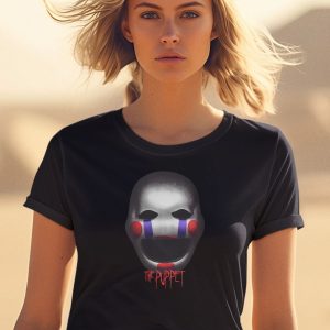Five Nights At Freddys The Puppets Face With Mouth Agape Shirt