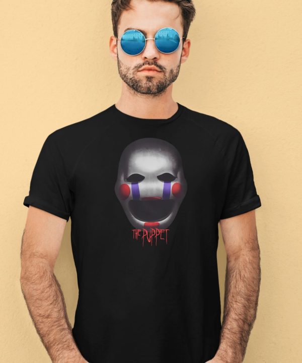 Five Nights At Freddys The Puppets Face With Mouth Agape Shirt1