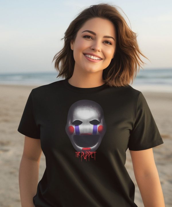 Five Nights At Freddys The Puppets Face With Mouth Agape Shirt3