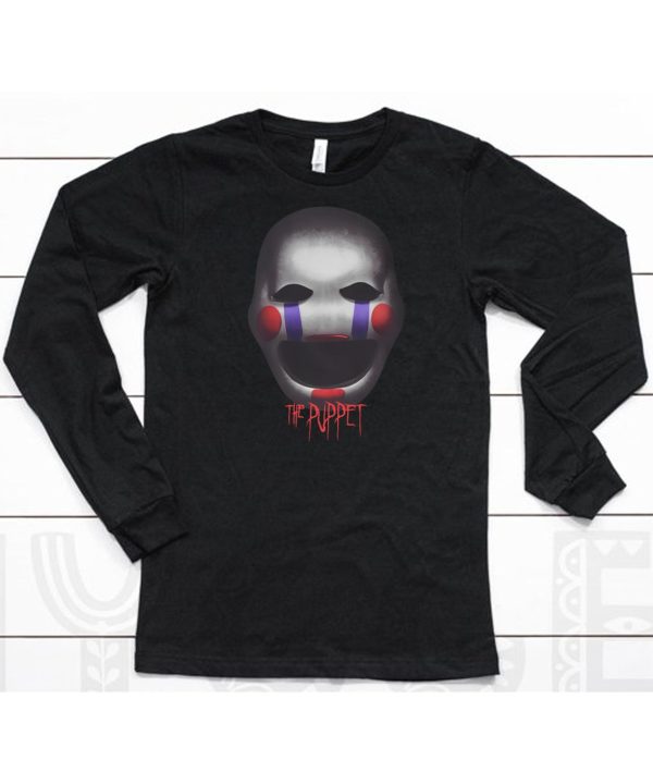 Five Nights At Freddys The Puppets Face With Mouth Agape Shirt6