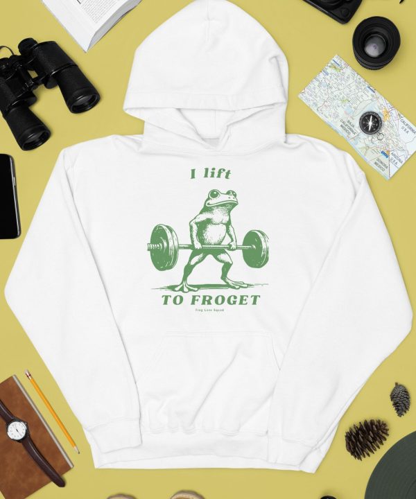I Lift To Forget Frog Shirt4