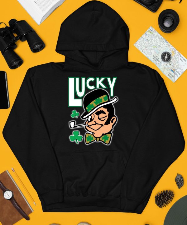 Jayson Tatum Wearing Lucky Celtics Shirt4