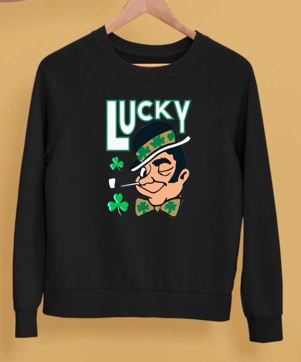 Jayson Tatum Wearing Lucky The Leprechaun Celtics Shirt5