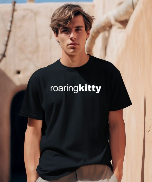 Keith Gill Wearing Roaring Kitty Shirt0