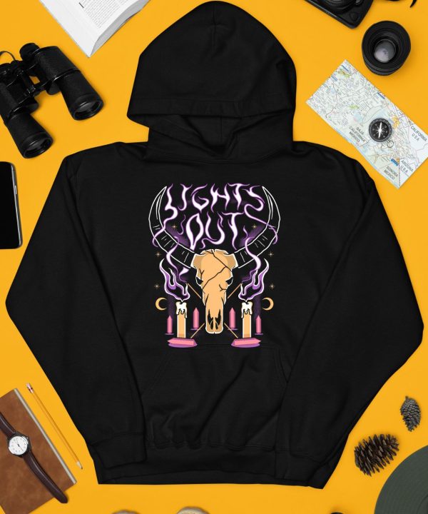 Lights Out Merch Store Bison Ritual Shirt4