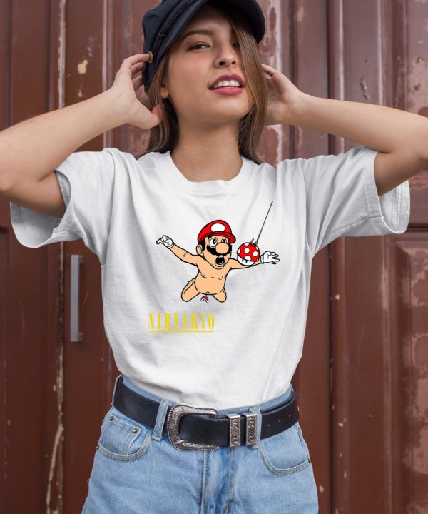 Nirvario Nirvana X Mario Shirt2