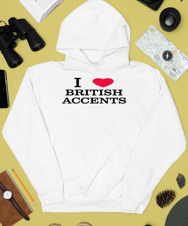 Olivia Rodrigo Wearing I Love British Accents Shirt4