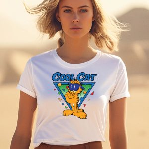 Quinton Reviews Wearing Garfield Cool Cat Shirt