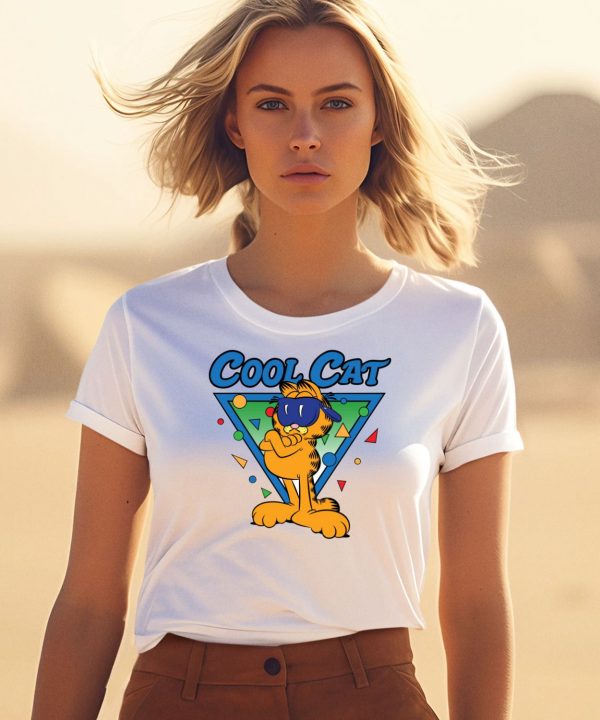 Quinton Reviews Wearing Garfield Cool Cat Shirt