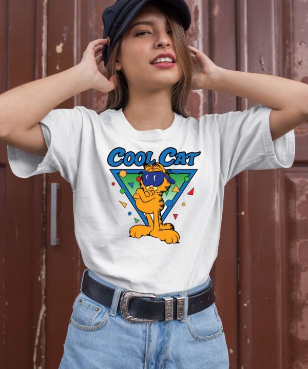 Quinton Reviews Wearing Garfield Cool Cat Shirt2