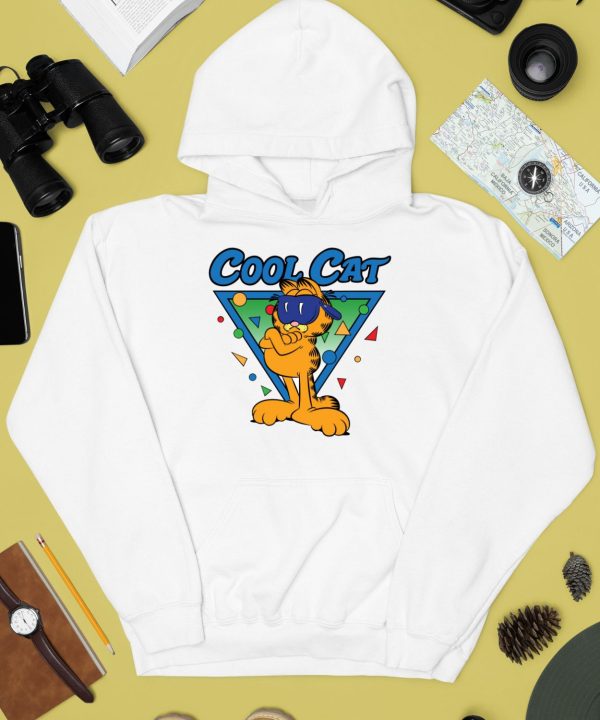 Quinton Reviews Wearing Garfield Cool Cat Shirt4
