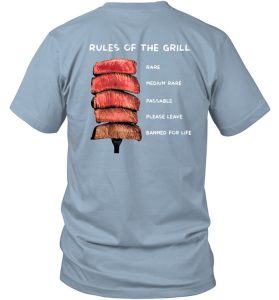 Rad Dad Rules Of The Grill Shirt